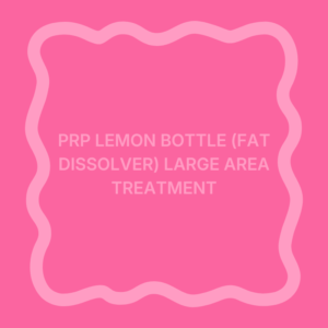 Lemon bottle (fat dissolver) Large area